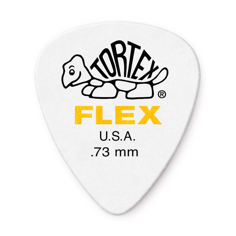 Dunlop .73mm Tortex Flex Picks - 12 Pack