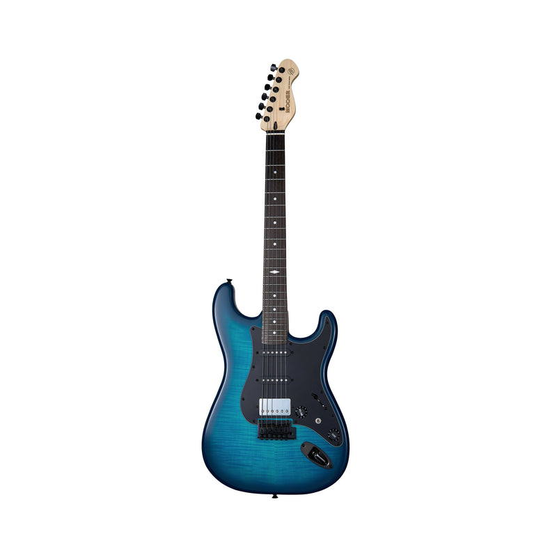 Mooer MSC31 Electric Guitar – Blue Burst w/ Gig Bag