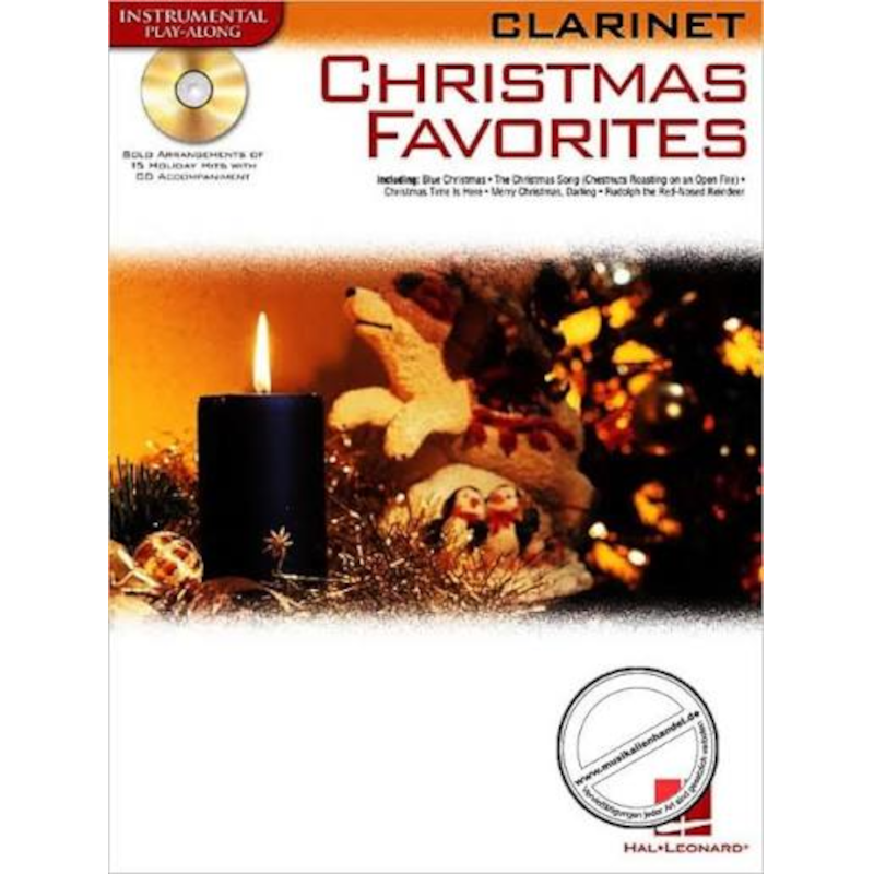 Hal Leonard Christmas Favorites - Clarinet