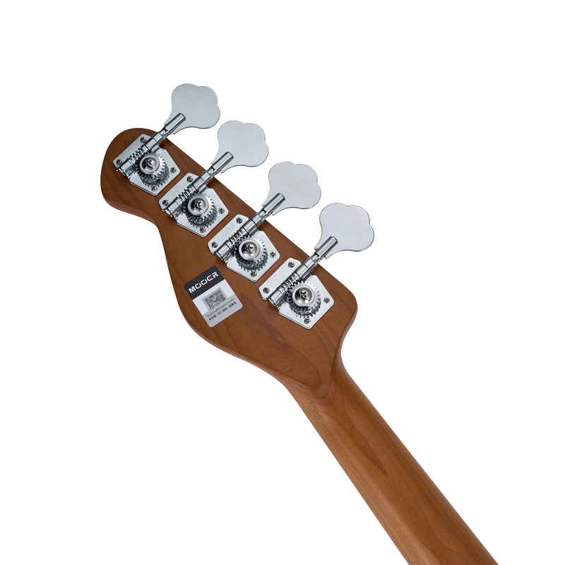 Mooer MBJ420 Bass Guitar – Red Burst w/ Gig Bag