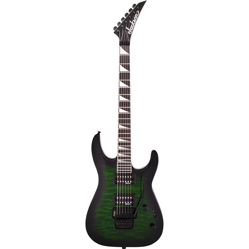 Jackson JS Series Dinky Arch Top JS32Q DKA Electric Guitar – Transparent Green Burst