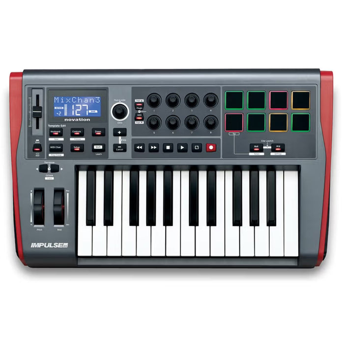 Novation Impulse 25 Midi Controller Keyboard
