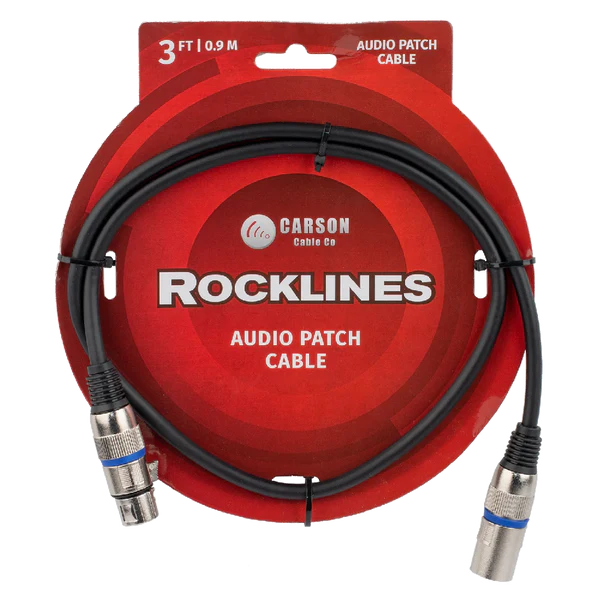 3FT/1M Audio Cable Female XLR To Male XLR