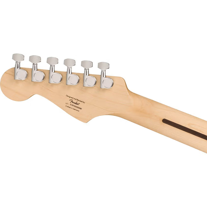 Squier Sonic Stratocaster Maple Fretboard, White Pickguard - Black