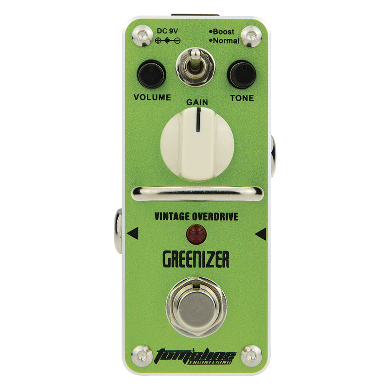 Toms Line AGR-3 Greenizer Vintage Distortion / Overdrive Mini Pedal