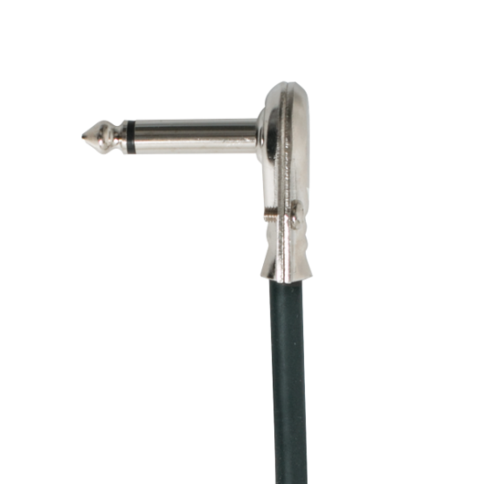 Australasian 1 ft / 30cm Right-Angle Patch Cable (Pancake-Style Jacks)