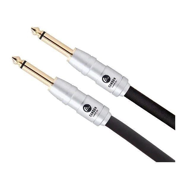 Carson Rocklines ROK20SS 20ft / 6m Straight-to-Straight Instrument Cable