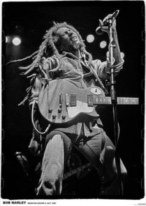 Bob Marley Poster Brighton Centre 1980 - Poster
