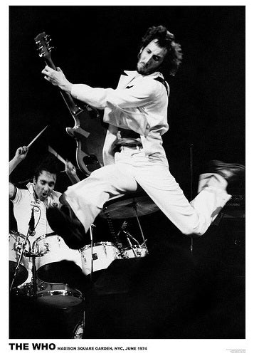 The Who NYC 1974 - Poster