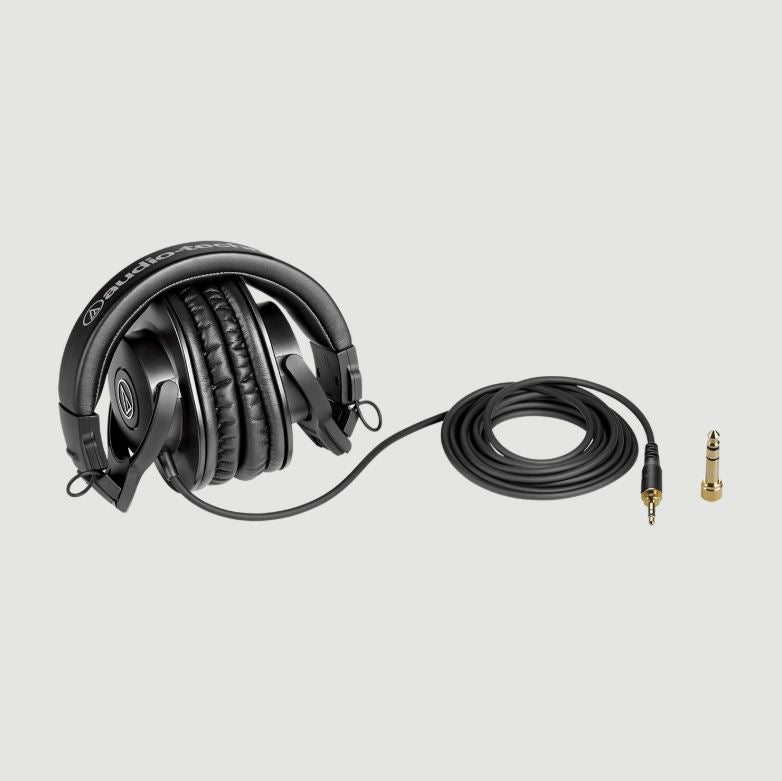 Audio-Technica ATH-M30x Professional Monitor Headphones (Includes 6.3mm Adapter)