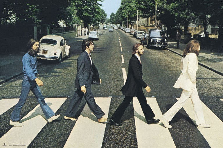 The Beatles Abbey Road Album Cover - Poster