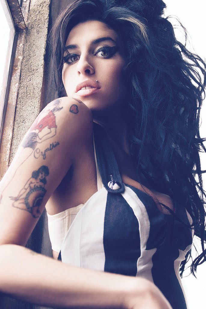 Amy Winehouse Tattoos - Poster