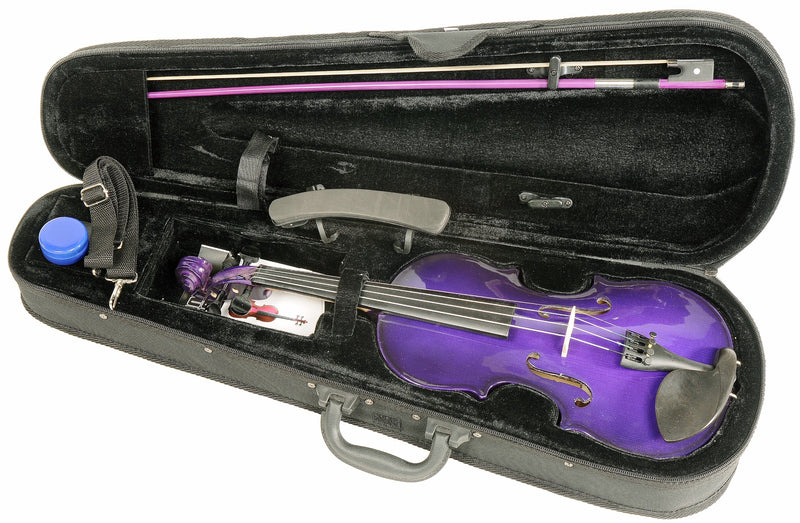 3/4 Size Ashton Violin Outfit - Purple