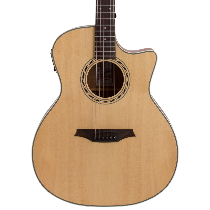 Bromo BAA2CE Grand Auditorium Acoustic/Electric Guitar
