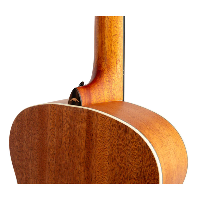 Mt. Bromo Mini Jumbo Acoustic Guitar (Solid Top) with Gig Bag