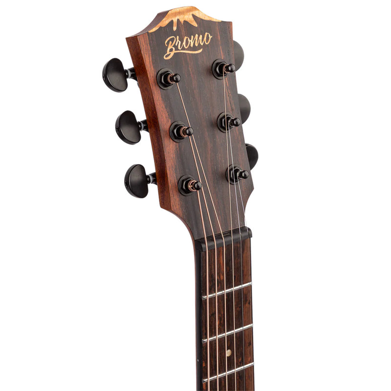 Mt. Bromo Mini Jumbo Acoustic Guitar (Solid Top) with Gig Bag