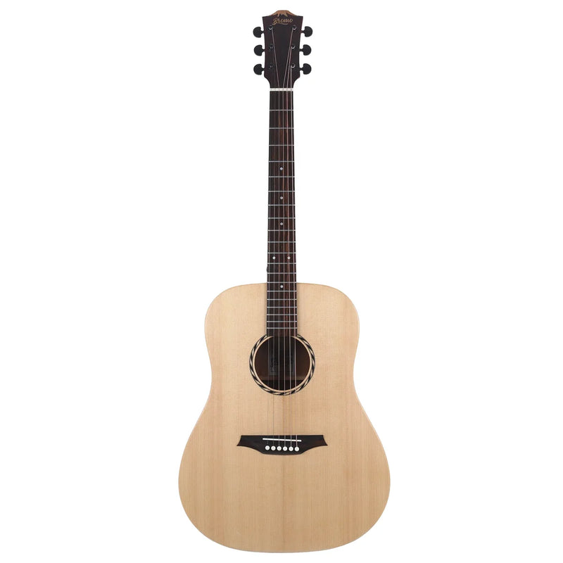 MT. Bromo BAT1NL Left-Handed Solid Top Dreadnought Acoustic Guitar