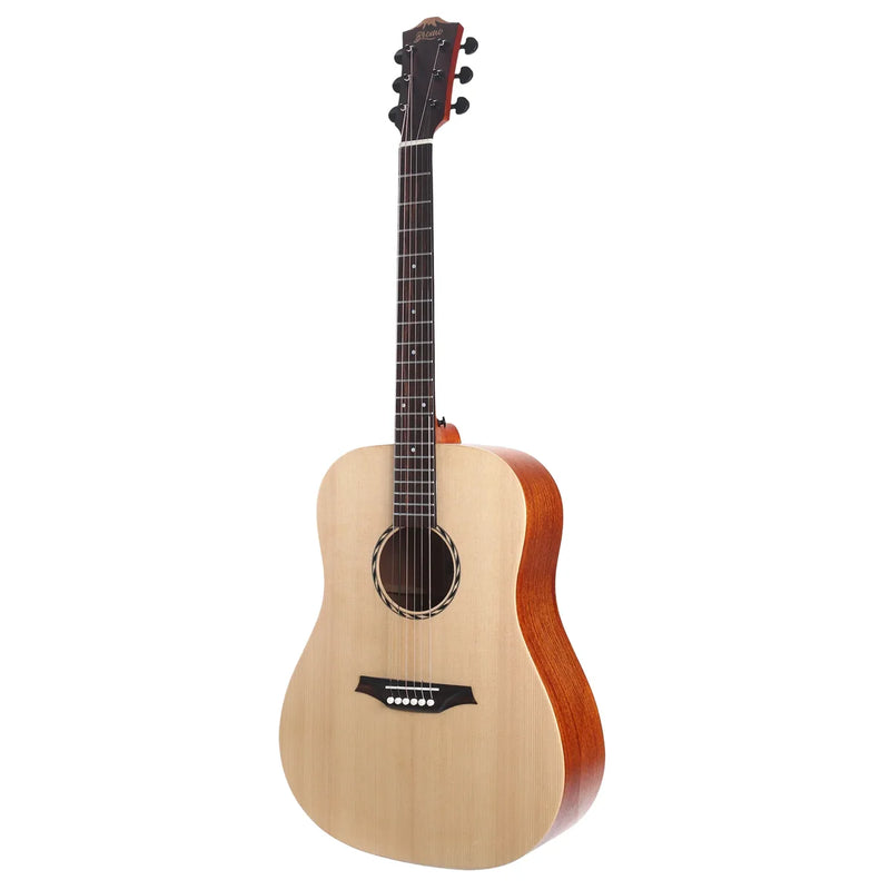 MT. Bromo BAT1NL Left-Handed Solid Top Dreadnought Acoustic Guitar