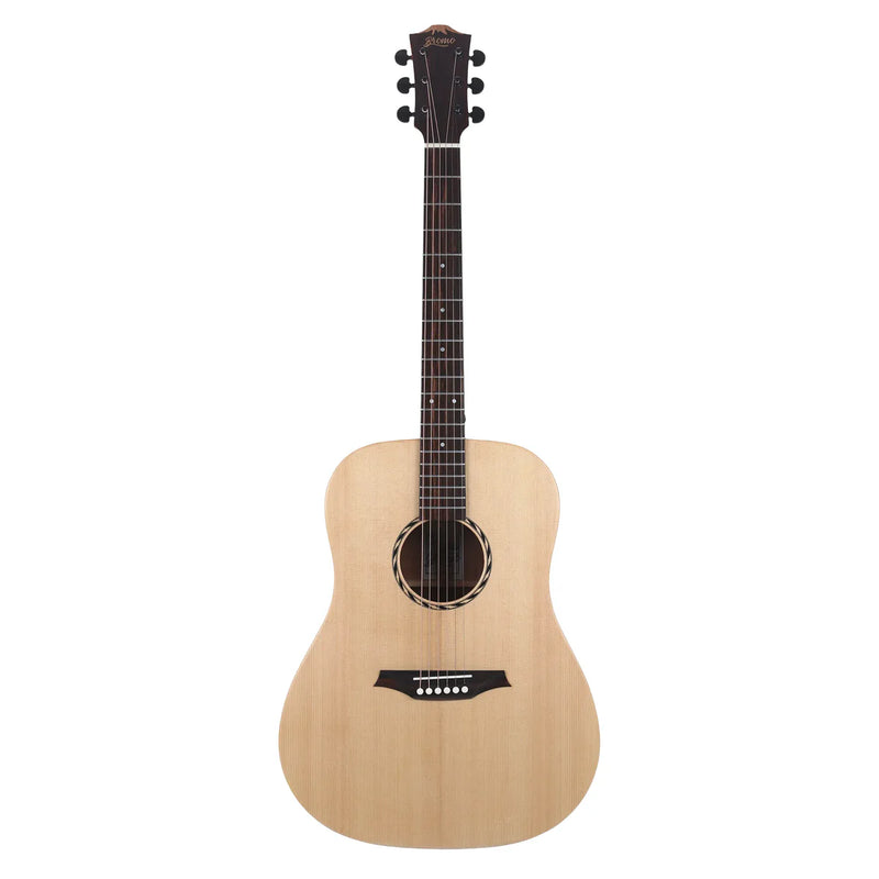 MT. Bromo Dreadnought Acoustic Guitar – Solid Top with Gig Bag