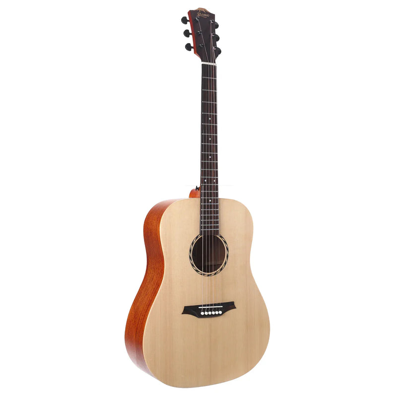 MT. Bromo Dreadnought Acoustic Guitar – Solid Top with Gig Bag