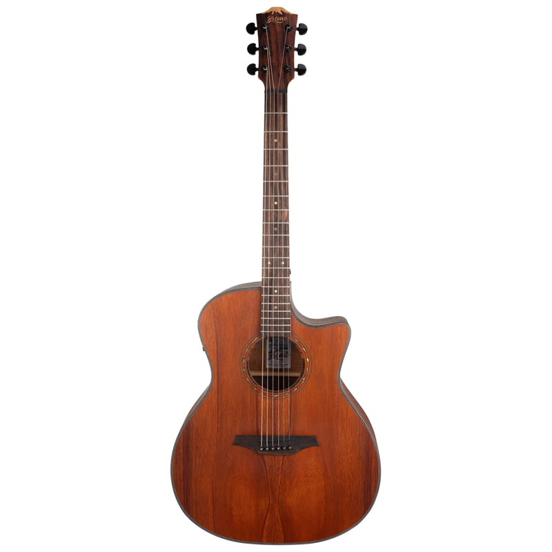 Bromo Guitar BAT2MCE Tahoma Solid Top GA Acoustic Electric Guitar