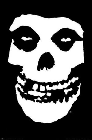 Misfits Skull Poster - Poster