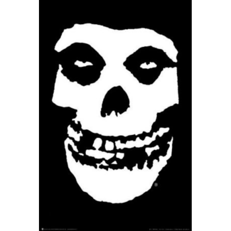 Misfits Skull Poster - Poster
