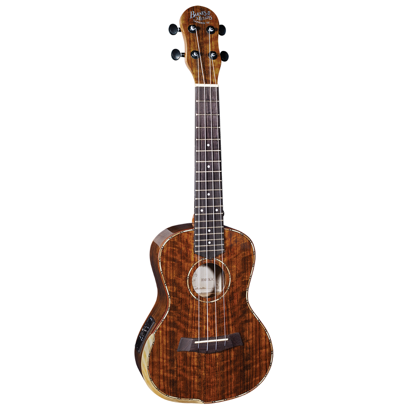 Barnes & Mullins BMUK5CE Concert Walnut Electro Ukulele