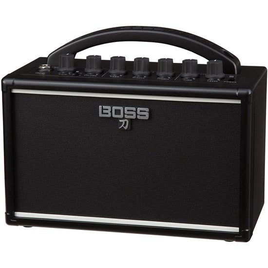 Boss Katana Mini Battery-Powered Guitar Amplifier Combo 4" 7W