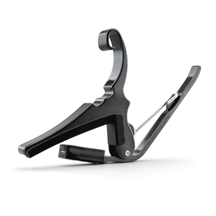 Kyser Black Chrome Capo for Acoustic Guitars & Electric Guitars