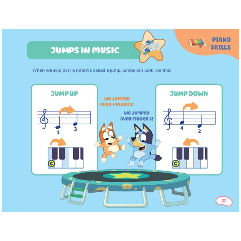 Bluey First Ever Piano Book