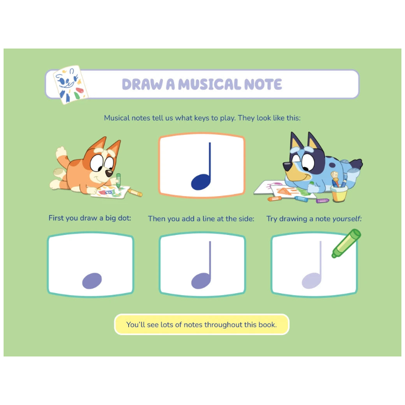 Bluey First Ever Piano Book