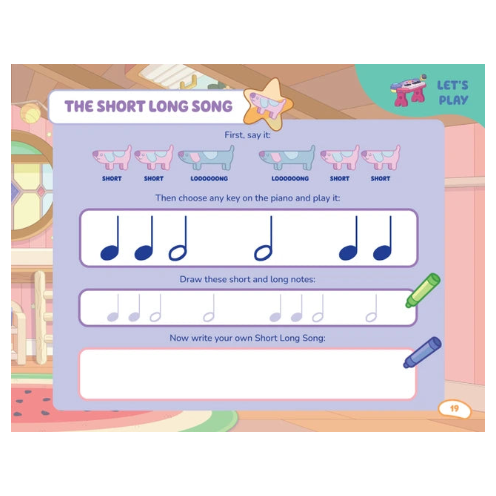 Bluey First Ever Piano Book