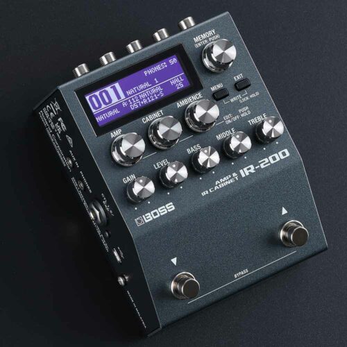 Boss IR-200 – Amp and IR Cabinet Pedal