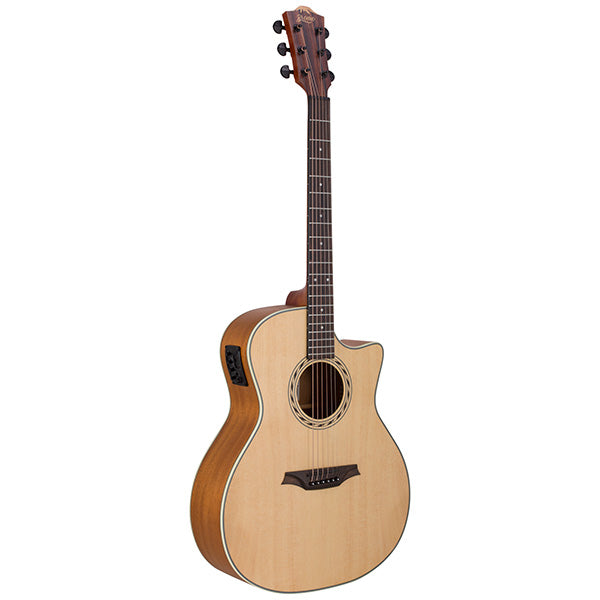 Bromo BAA2CE Grand Auditorium Acoustic/Electric Guitar