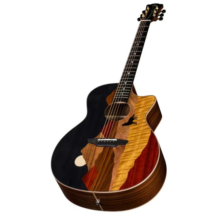 Luna Vista Wolf Acoustic Electric Guitar