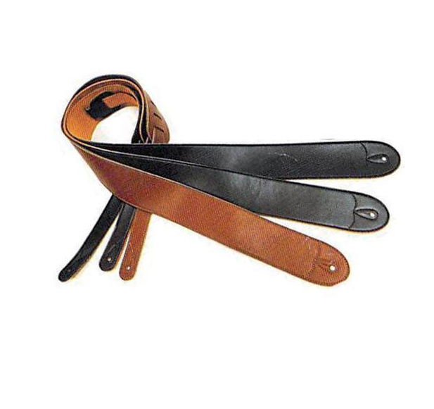 Microfibre Leather Guitar Strap with Suede Backing