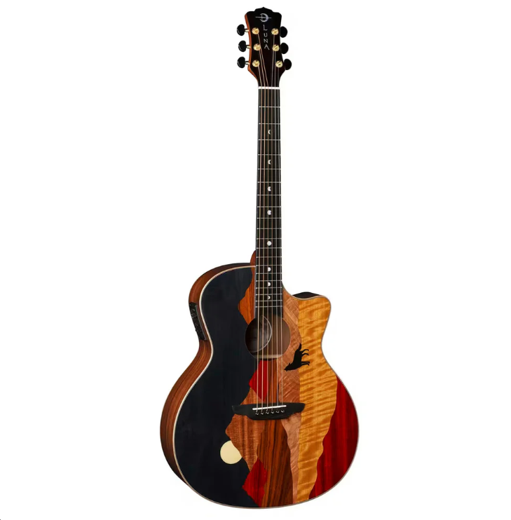 Luna Vista Wolf Acoustic Electric Guitar