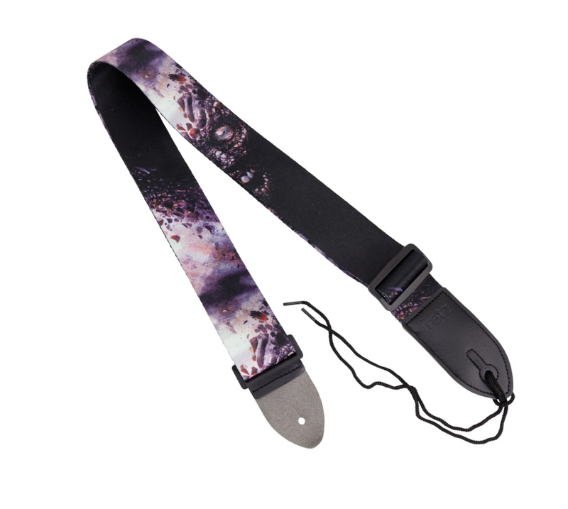 Fretz Natural Cotton Woven Print Guitar Strap – Orbit