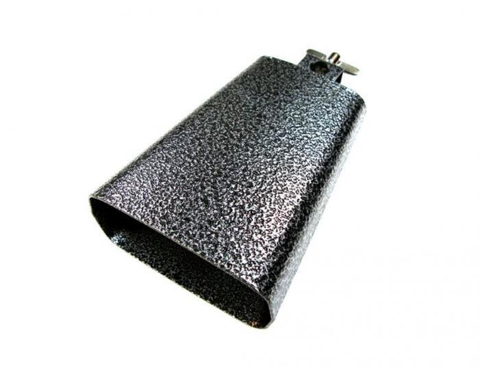 CPK 6.5" Black Hammered Steel Cowbell (DB776)