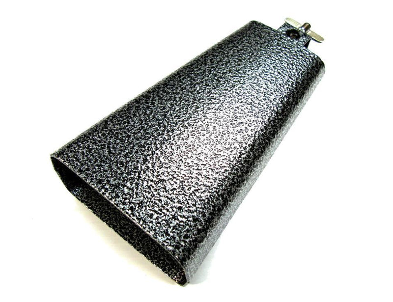 CPK 8.5" Black Hammered Steel Cowbell (DB778)