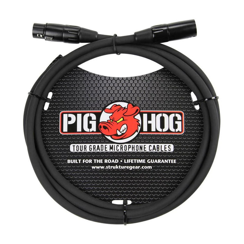 Pig Hog High Quality XLR Microphone Cable – 6ft / 1.8m