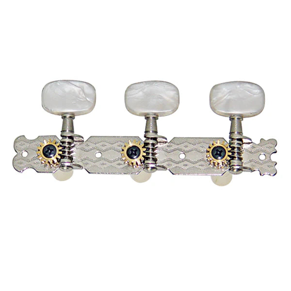Dr Parts Classical Guitar Machine Heads (3-a-side, 35mm, Nickel)