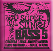Ernie Ball Super Slinky 5 String Bass Guitar - 40-125 Gauge (5 String)