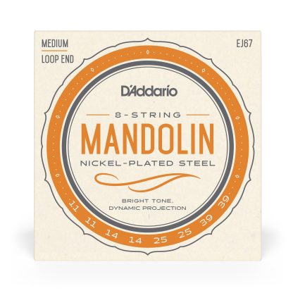 D'Addario Nickel Mandolin Strings (Loop End)