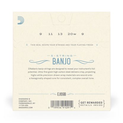 Banjo 5-String Set – Phosphor Bronze Light Ball End