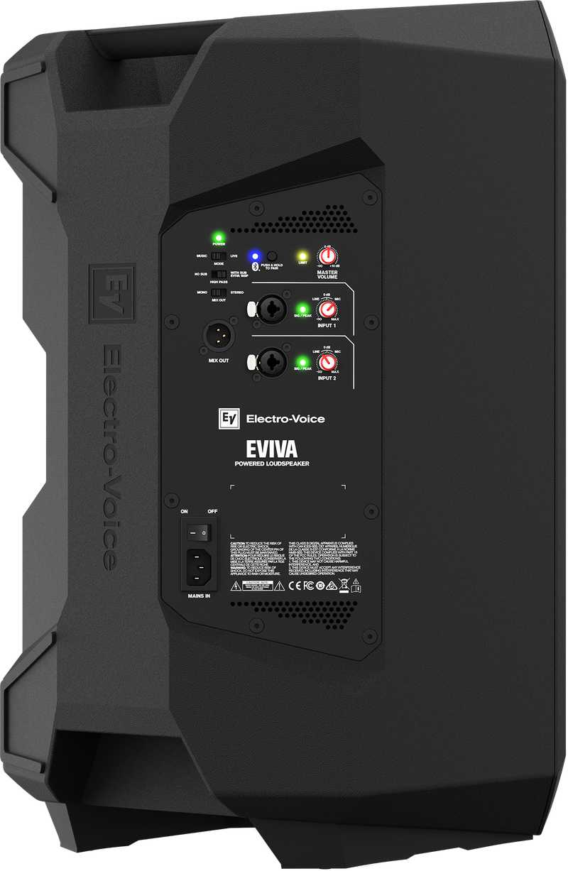 Electro-Voice Eviva 12P 1000W, 2-Way, 12-Inch Powered Speaker