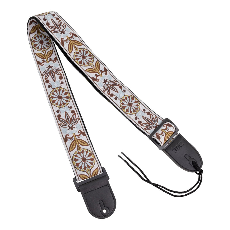 Fretz 2 Inch Woven Jacquard Guitar Strap - HEAPS OF STYLES!