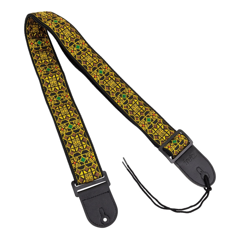 Fretz 2 Inch Woven Jacquard Guitar Strap - HEAPS OF STYLES!