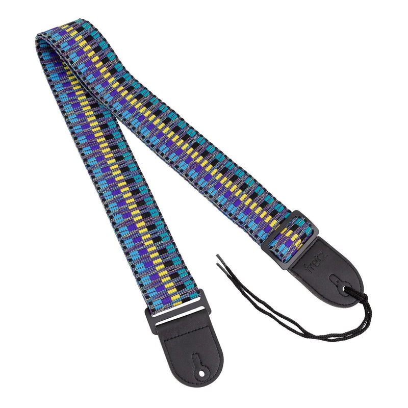 Fretz 2 Inch Woven Jacquard Guitar Strap - HEAPS OF STYLES!